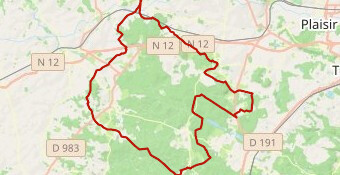 parcours Michel-départ+ravito km33+piste