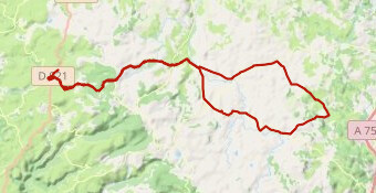 PARC DE L' AUBRAC 80 KM