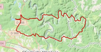 vallée de la semois 82 km 1000m d+