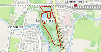 Moyenne boucle cross Lannemezan