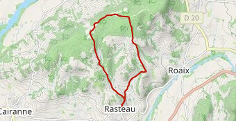 Rasteau, les ravins (modifié)