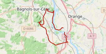 Caderousse route et gravel 6 cols