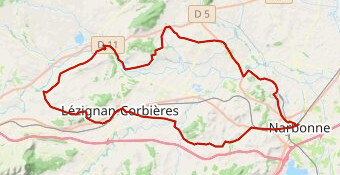 Parcours point café LEZIGNAN 7 décembre 2025