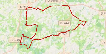 parcours n° 1 Francis AG Beugnon