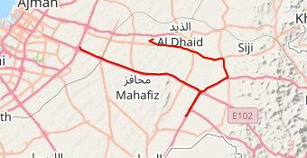 Sharjah Tour 2026 - Stage 5 traçage