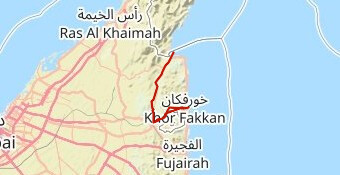 Sharjah Tour 2026 - Stage 4 traçage