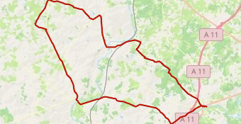 Durtal circuit ouest 77km