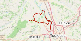 Gravel boucle bord de Garonne