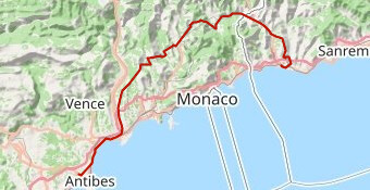 De Antibes à Vintimille