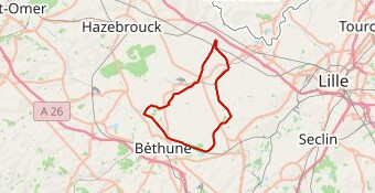 canal d'aire 68 km 116m d+