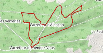 Carrefour d' Alençon 9 km (Hiver)RG