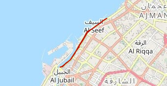 Sharjah Tour 2026 - Stage 3 traçage