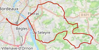 Latresne Sadirac Lorient 50km