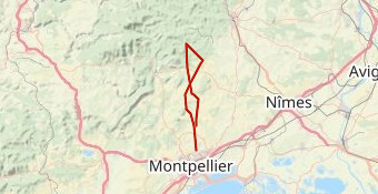 Col de Bane, Lassale, Colognac, Berceau Vidourle,