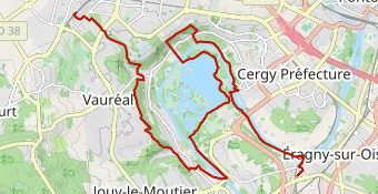UPDA92-MC-Cergy et la base de loisirs-19km