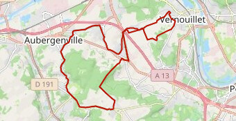 Reprise 35km 370m Bouafle Bazemont