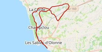 Les sables 68 km