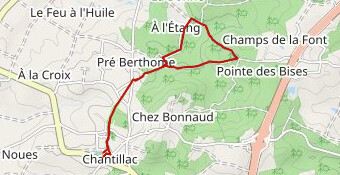 SSC - CHANTILLAC 6,2 KM