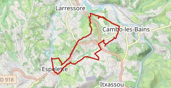 de Cambo-les-Bains à espelette