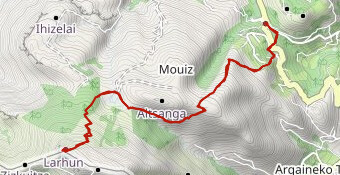 La Rhune depuis la gare