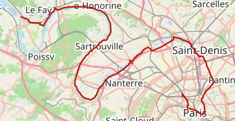 Paris-Triel Seine à vélo V1