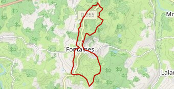 Fontaines  11.8 km