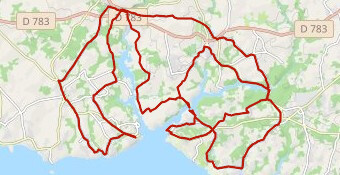 Port du Bélon - grand parcours