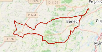 C22 long 85km D+ 734m  Noilhan