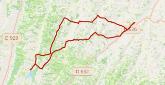Barrage de l’Astarac petit parcours
